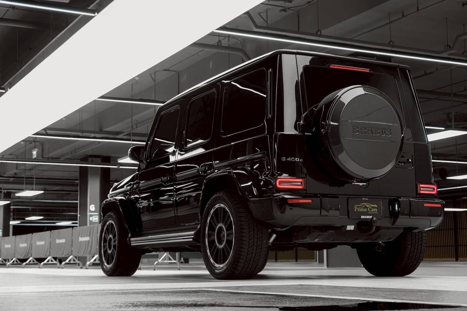 G-Class Brabus rear three-quarter